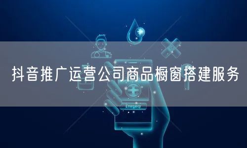 抖音推广运营公司商品橱窗搭建服务