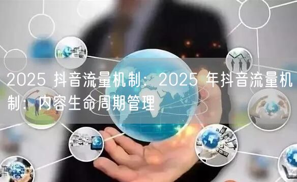 2025 抖音流量机制：2025 年抖音流量机制：内容生命周期管理