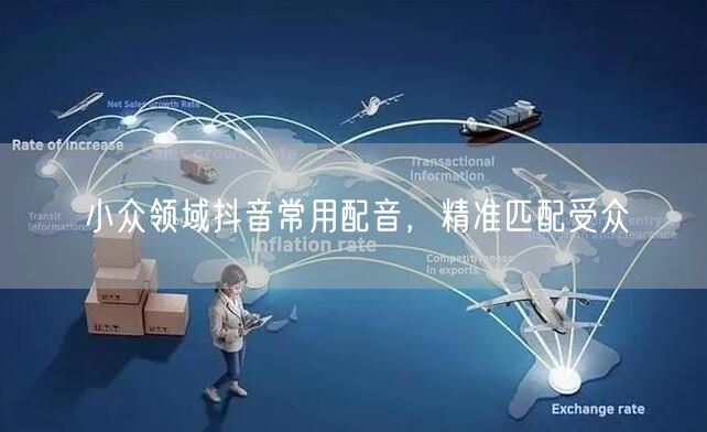 小众领域抖音常用配音，精准匹配受众