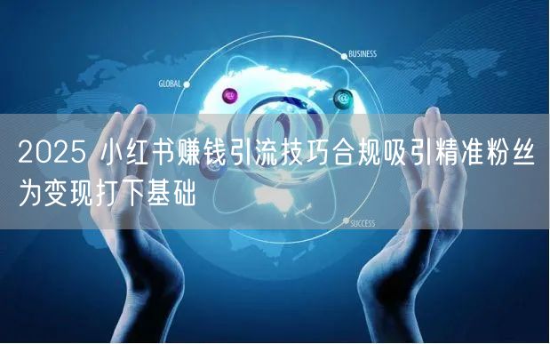 2025 小红书赚钱引流技巧合规吸引精准粉丝为变现打下基础