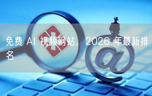 免费 AI 视频网站，2026 年最新排名