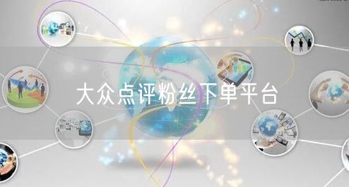 大众点评粉丝下单平台