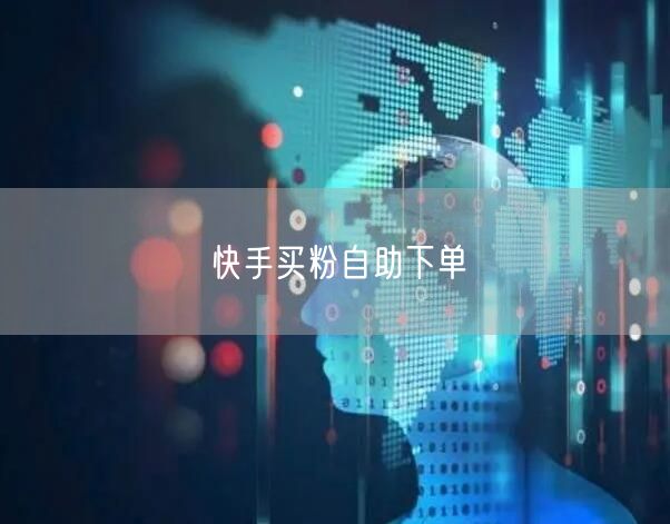 快手买粉自助下单