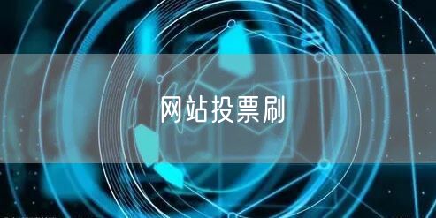 网站投票刷