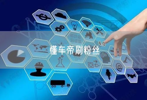 懂车帝刷粉丝