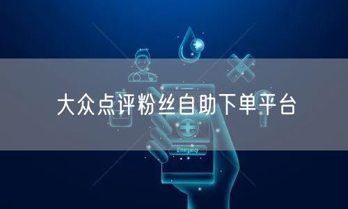 大众点评粉丝自助下单平台