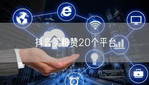 抖音买粉赞20个平台